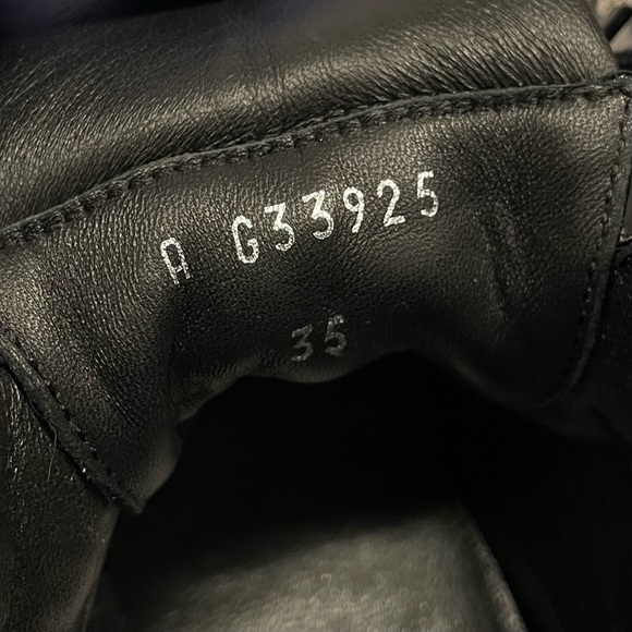 Chanel Black Patent Leather Quilted Boots Size 35 - Picture 6 of 9